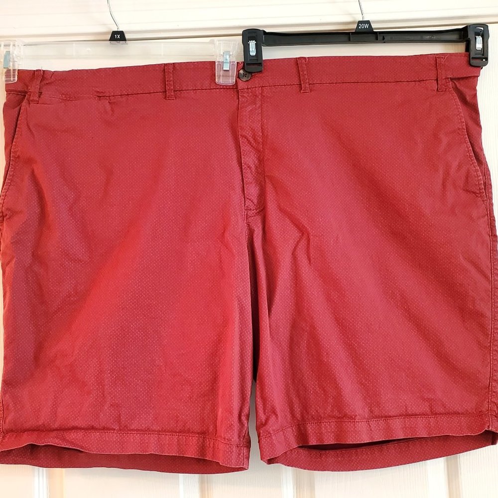 Goodfellow Men's Red Cotton Diamond Pattern Shorts (SIZE 54) - Barely Worn!
